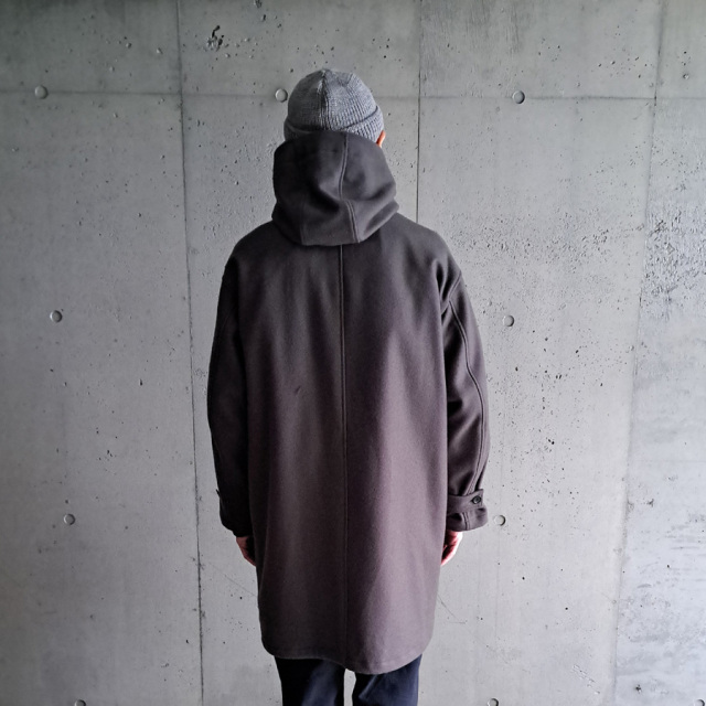 Wool Melton Hooded Coat,co03244,still by hand 通販,still by hand 東京取り扱い店舗