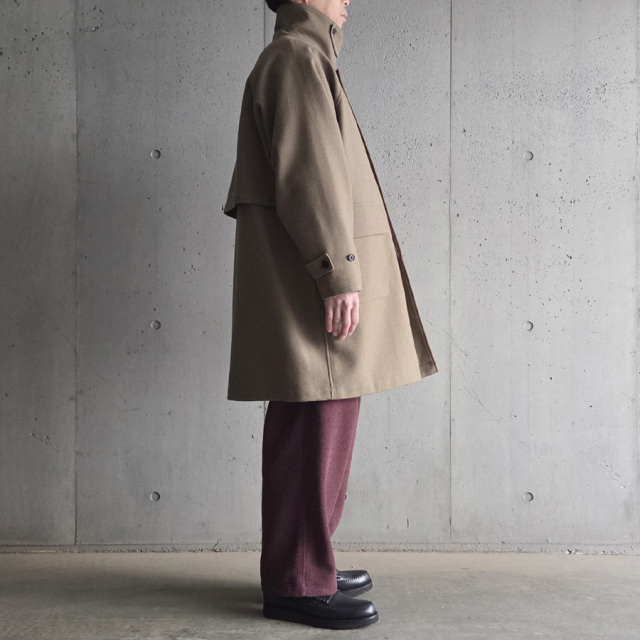still by hand 通販,still by hand 東京取り扱い店舗,スティルバイハンド,W/N balcollar coat, CO03253