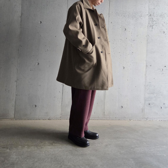 still by hand 通販,still by hand 東京取り扱い店舗,スティルバイハンド,W/N balcollar coat, CO03253