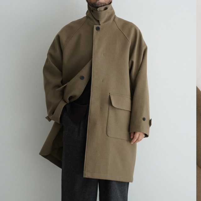 still by hand 通販,still by hand 東京取り扱い店舗,スティルバイハンド,W/N balcollar coat, CO03253