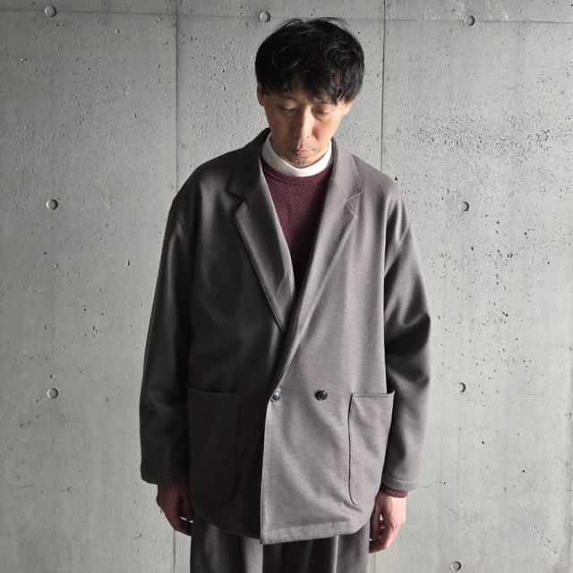 STILL BY HAND (スティルバイハンド) [ CS03253 ] Wool jersey jacket