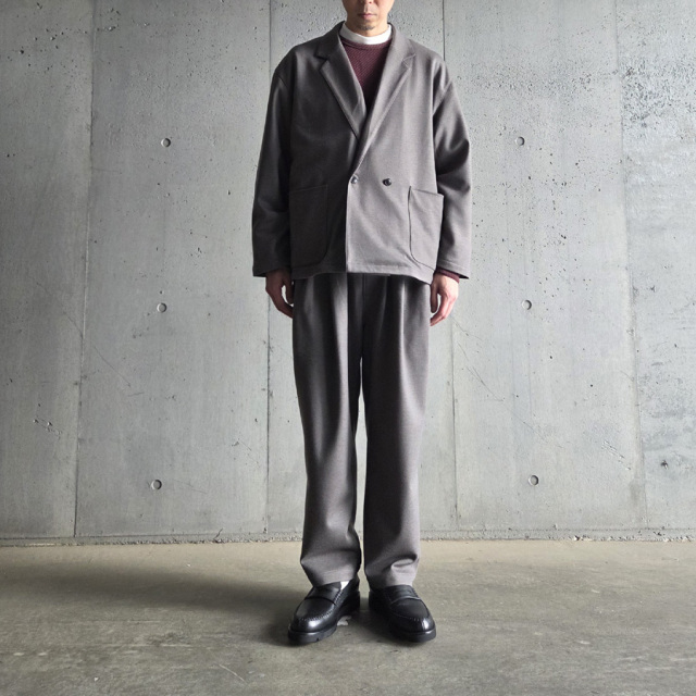 still by hand 通販,still by hand 東京取り扱い店舗,スティルバイハンド,Wool jersey jacket, CS03253