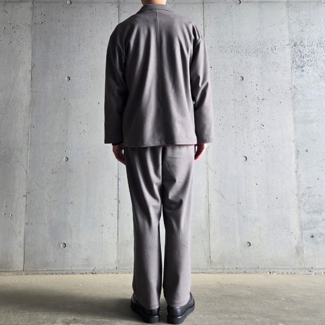 STILL BY HAND ウール ジャージー セットアップ STILL BY HAND】WOOL JERSEY W-JACKET スティルバイハンド ウール