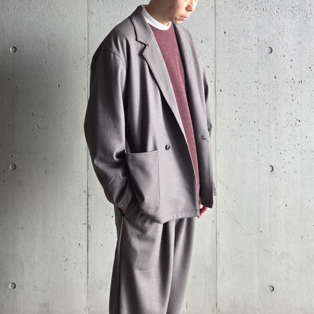 still by hand 通販,still by hand 東京取り扱い店舗,スティルバイハンド,Wool jersey jacket, CS03253