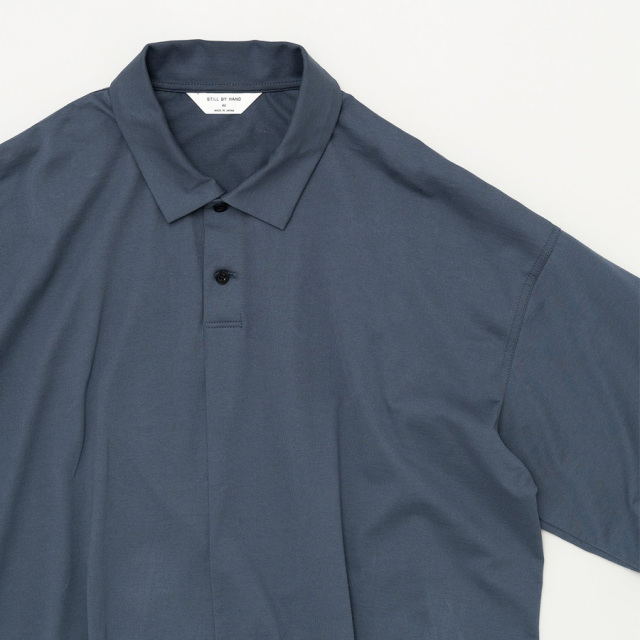 STILL BY HAND 東京取り扱い店舗,STILL BY HAND 通販,STILL BY HAND,スティルバイハンド,High Gauge Cotton Polo Shirts,CS05242