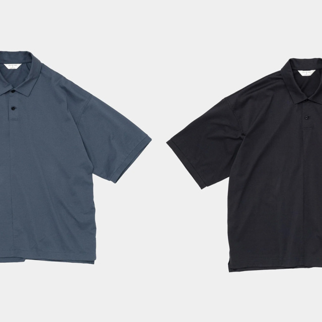 STILL BY HAND コットンシルク ポロシャツ 黒 46 STILL BY HAND コットンシルク ポロシャツ 黒 46 - メルカリ