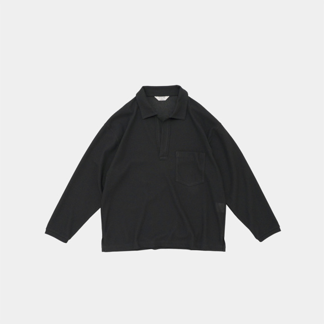 still by hand 通販,still by hand 東京取り扱い店舗,スティルバイハンド,cs08261,Moss stitch skipper shirt