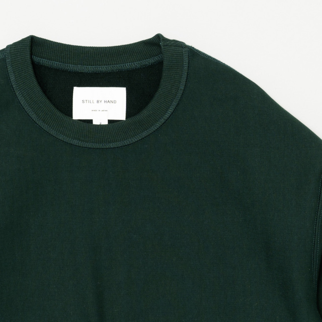 STILL BY HAND,スティルバイハンド,Silkete Cotton Sweat Crew Neck,STILL BY HAND 東京取り扱い店舗,STILL BY HAND 通販,cs09243