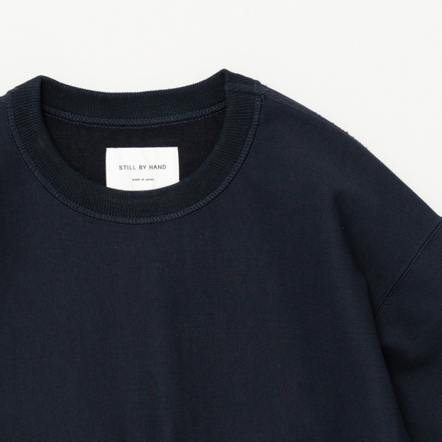 STILL BY HAND,スティルバイハンド,Silkete Cotton Sweat Crew Neck,STILL BY HAND 東京取り扱い店舗,STILL BY HAND 通販,cs09243