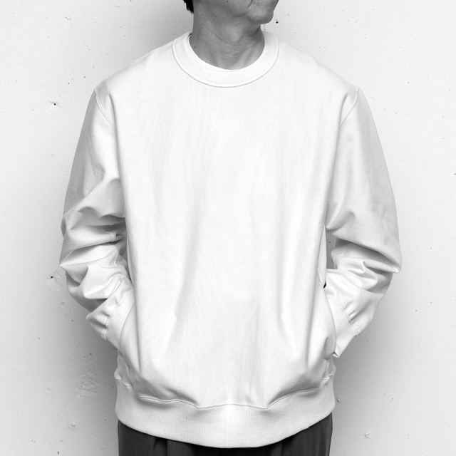 STILL BY HAND,スティルバイハンド,Silkete Cotton Sweat Crew Neck,STILL BY HAND 東京取り扱い店舗,STILL BY HAND 通販,cs09243
