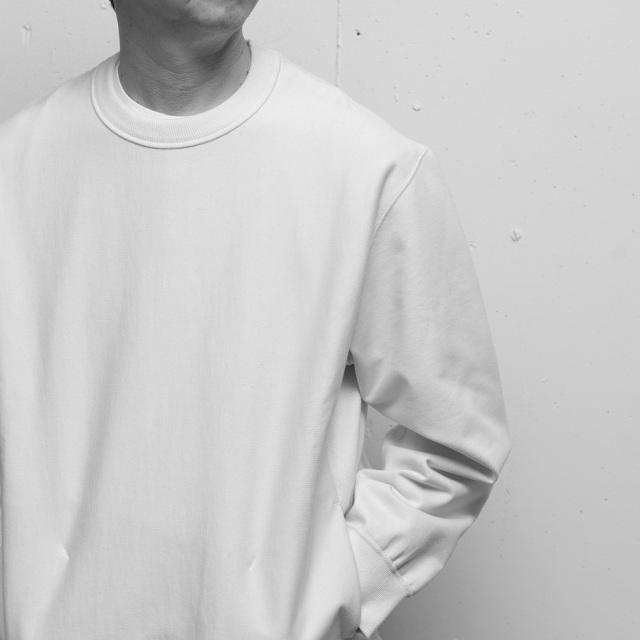 STILL BY HAND,スティルバイハンド,Silkete Cotton Sweat Crew Neck,STILL BY HAND 東京取り扱い店舗,STILL BY HAND 通販,cs09243