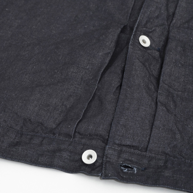 still by hand 通販,still by hand 東京取り扱い店舗,スティルバイハンド,DN01261,Hemp mixed denim blouson