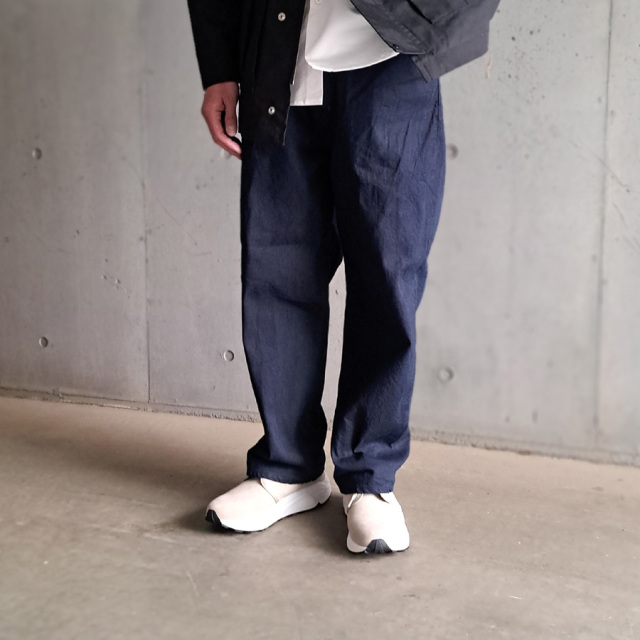 still by hand 通販,still by hand 東京取り扱い店舗,スティルバイハンド 東京,DN02251,11.5oz DENIM STRAIGHT PANTS