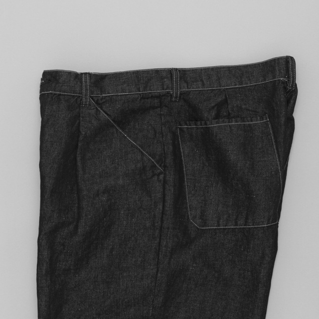 still by hand 通販,still by hand 東京取り扱い店舗,スティルバイハンド,DN02261,Hemp mixed denim pants