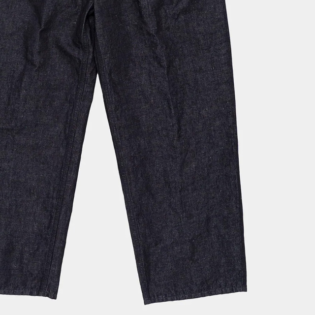 still by hand 通販,still by hand 東京取り扱い店舗,スティルバイハンド,DN02261,Hemp mixed denim pants