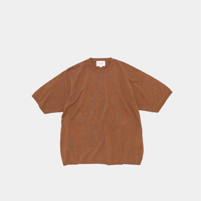 still by hand 通販,still by hand 東京取り扱い店舗,Linen/Cotton Knit Tee, KN01252
