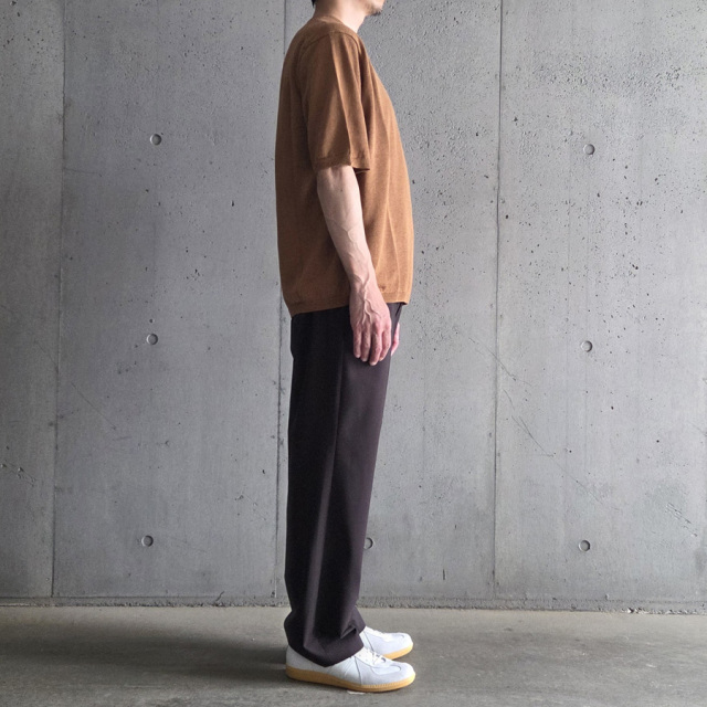 still by hand 通販,still by hand 東京取り扱い店舗,Linen/Cotton Knit Tee, KN01252