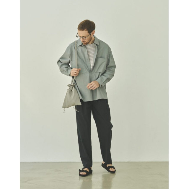 STILL BY HAND 東京取り扱い店舗,STILL BY HAND 通販,STILL BY HAND,スティルバイハンド,PT02241,Garment-dye 4 tuck pants