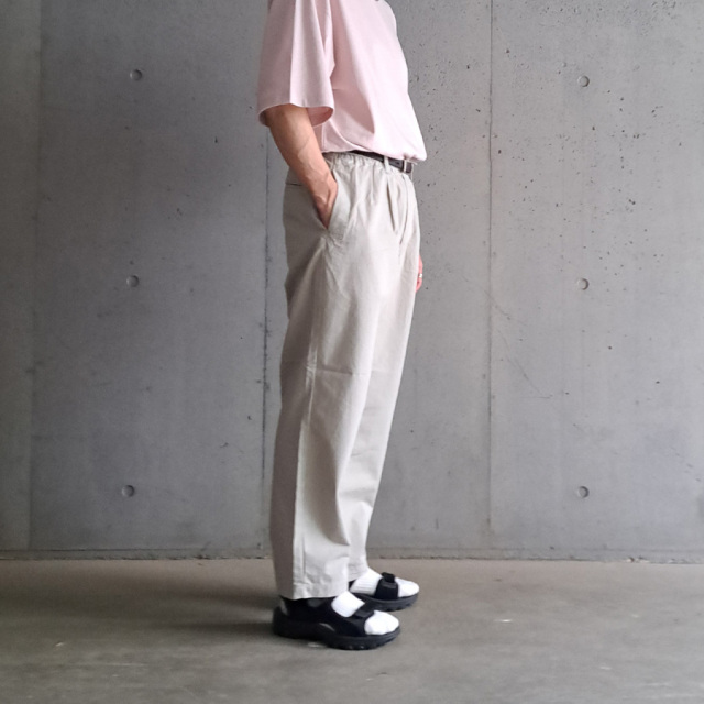 STILL BY HAND 東京取り扱い店舗,STILL BY HAND 通販,STILL BY HAND,スティルバイハンド,Cotton/Silk 1tuck Pants,PT02242