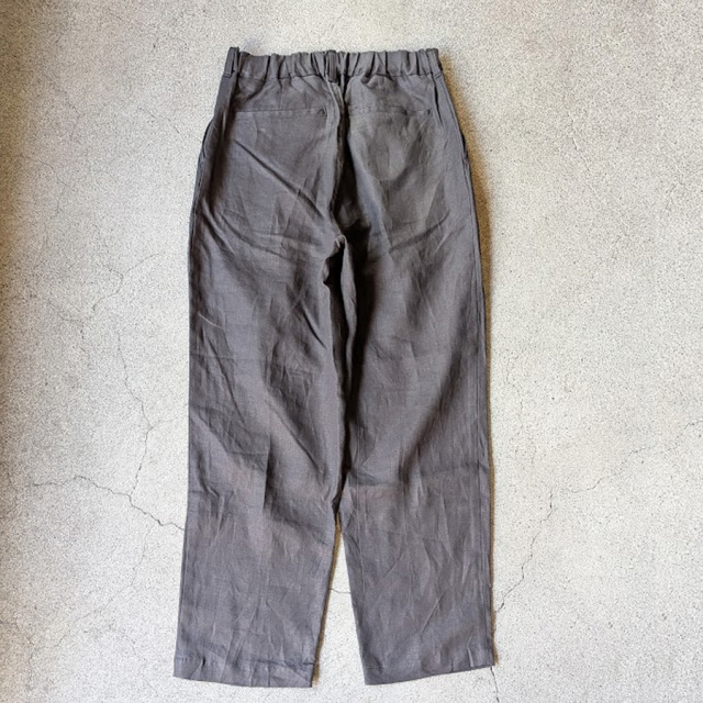 still by hand 通販,still by hand 東京取り扱い店舗,スティルバイハンド,PT02262,inen 2tuck Tapered Pants