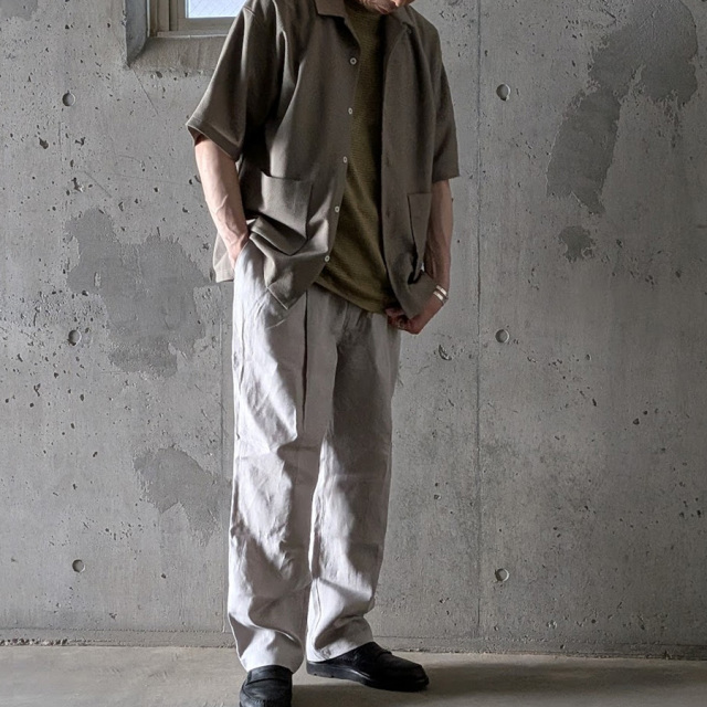 STILL BY HAND (スティルバイハンド) [ PT02262 ] Linen 2Tuck Tapered