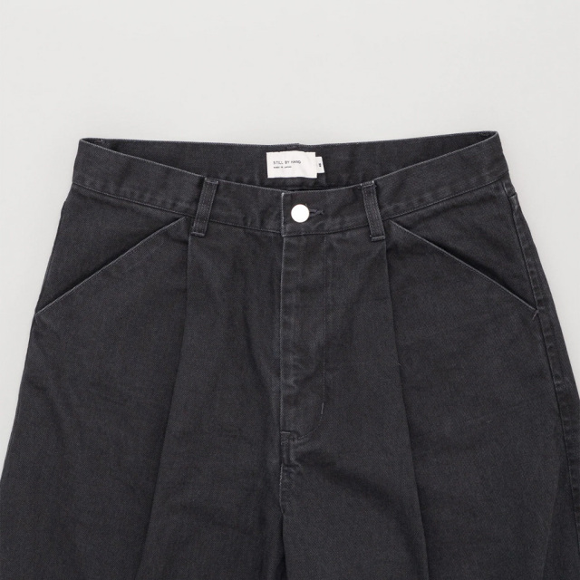 超逸品　オールドバティック　240✖️107 STILL BY HAND [ PT03254 ] 12oz Color Denim Pants (BROWN)(INK BLACK)