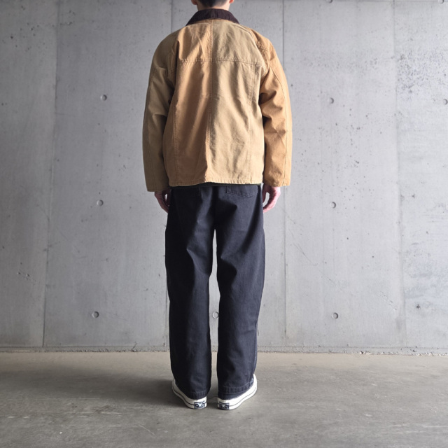 STILL BY HAND [ PT03254 ] 12oz Color Denim Pants (BROWN)(INK BLACK)