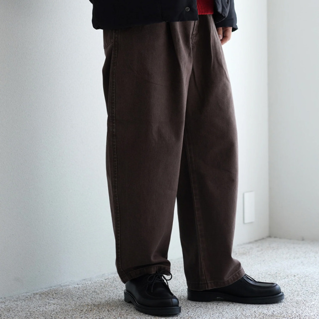 still by hand 通販,still by hand 東京取り扱い店舗,スティルバイハンド,12oz Color Denim Pants,PT03254