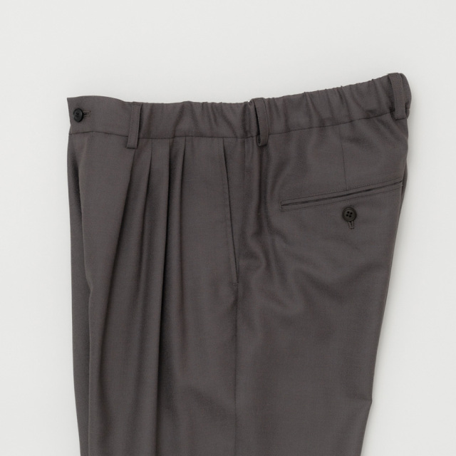 STILL BY HAND (スティルバイハンド) [ PT04243 ] RELAXED 4-TUCK WOOL