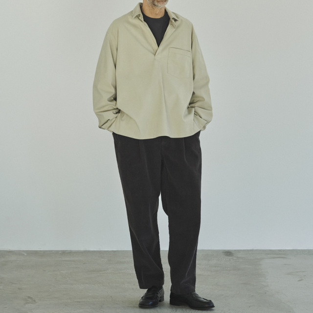 STILL BY HAND 東京取り扱い店舗,STILL BY HAND 通販,STILL BY HAND,スティルバイハンド,Garment-dye corduroy pants,PT05243