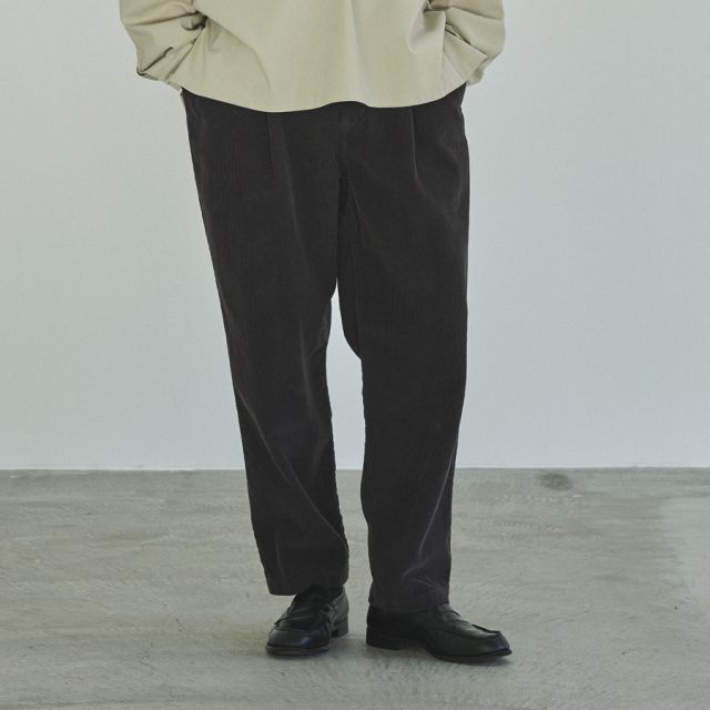 STILL BY HAND 東京取り扱い店舗,STILL BY HAND 通販,STILL BY HAND,スティルバイハンド,Garment-dye corduroy pants,PT05243