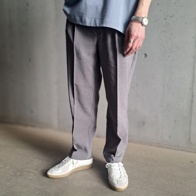 STILL BY HAND 東京取り扱い店舗,STILL BY HAND 通販,STILL BY HAND,スティルバイハンド,Pressed relaxed pants,PT06241