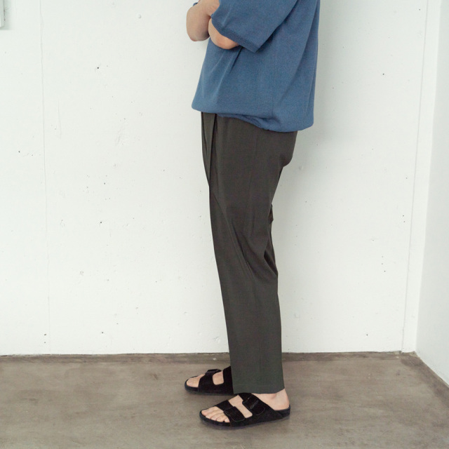 STILL BY HAND 東京取り扱い店舗,STILL BY HAND 通販,STILL BY HAND,スティルバイハンド,Pressed relaxed pants,PT06241
