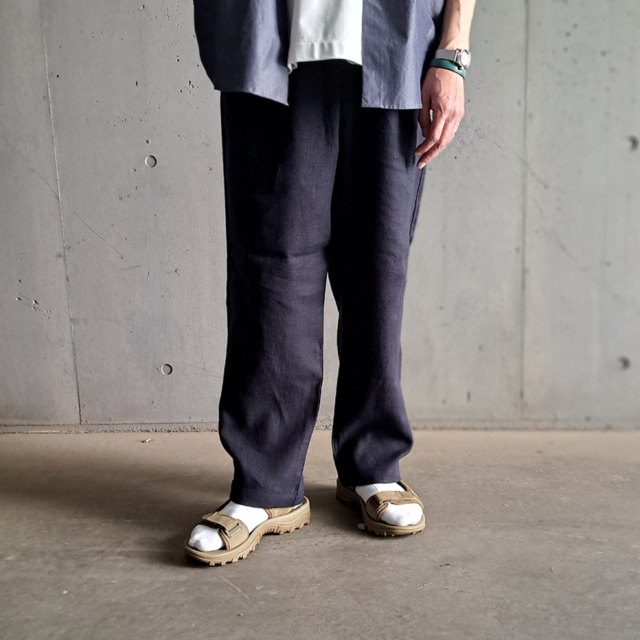 STILL BY HAND 東京取り扱い店舗,STILL BY HAND 通販,STILL BY HAND,スティルバイハンド,PT06242,LINEN TAPERED PANTS