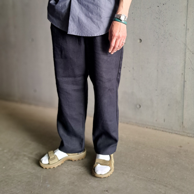 STILL BY HAND 東京取り扱い店舗,STILL BY HAND 通販,STILL BY HAND,スティルバイハンド,PT06242,LINEN TAPERED PANTS