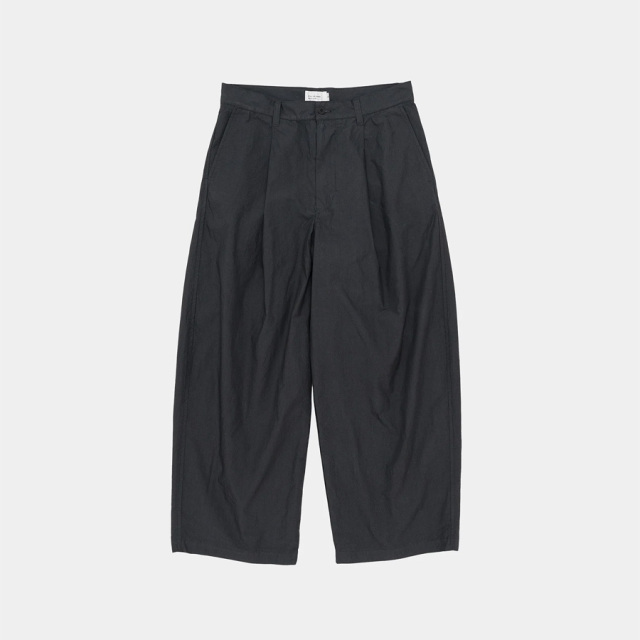 STILL BY HAND PT03251 (ink black) Airy wide pants スティル