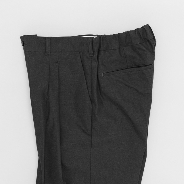 still by hand 通販,still by hand 東京取り扱い店舗,スティルバイハンド, Deep tuck pressed pants,PT06253