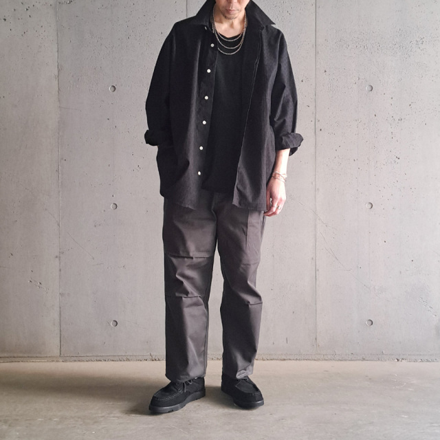 still by hand 通販,still by hand 東京取り扱い店舗,スティルバイハンド 東京,PT07251,Knee tuck wide pants