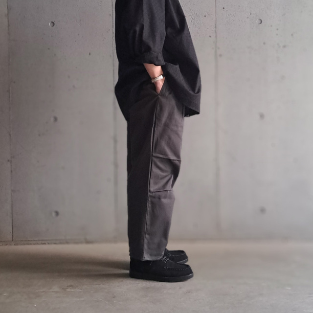still by hand 通販,still by hand 東京取り扱い店舗,スティルバイハンド 東京,PT07251,Knee tuck wide pants