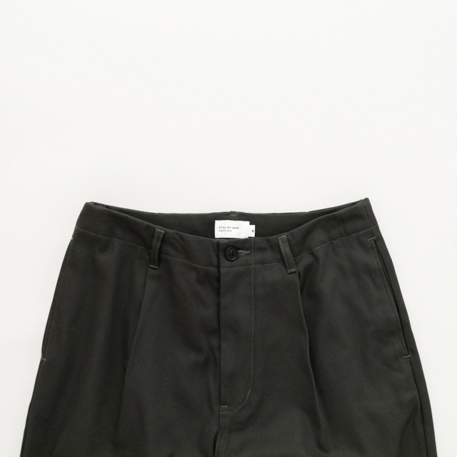 still by hand 通販,still by hand 東京取り扱い店舗,スティルバイハンド 東京,PT07251,Knee tuck wide pants