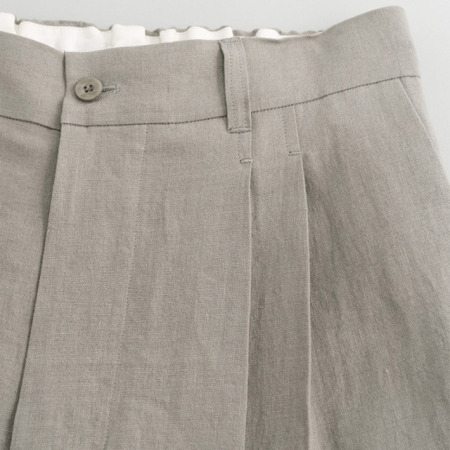 STILL BY HAND (スティルバイハンド) [ PT07252 ] Linen 2Tuck Wide
