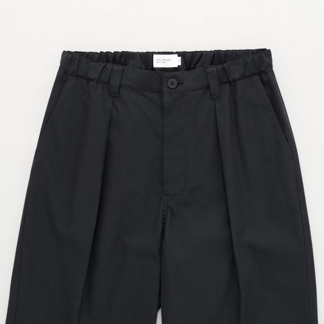 still by hand 通販,still by hand 東京取り扱い店舗,Cupro mixed straight pants, PT08251,スティルバイハンド 東