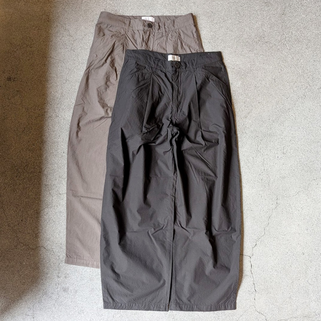 still by hand 通販,still by hand 東京取り扱い店舗,スティルバイハンド,PT09262,Typewriter Cotton Wide Pants