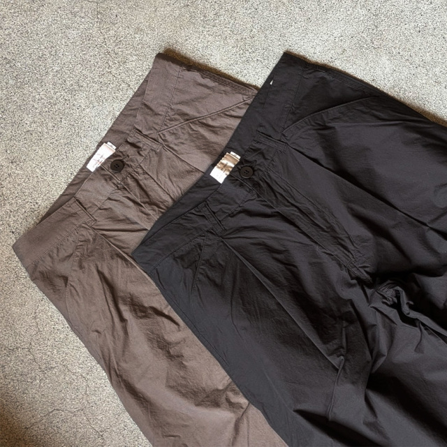 still by hand 通販,still by hand 東京取り扱い店舗,スティルバイハンド,PT09262,Typewriter Cotton Wide Pants