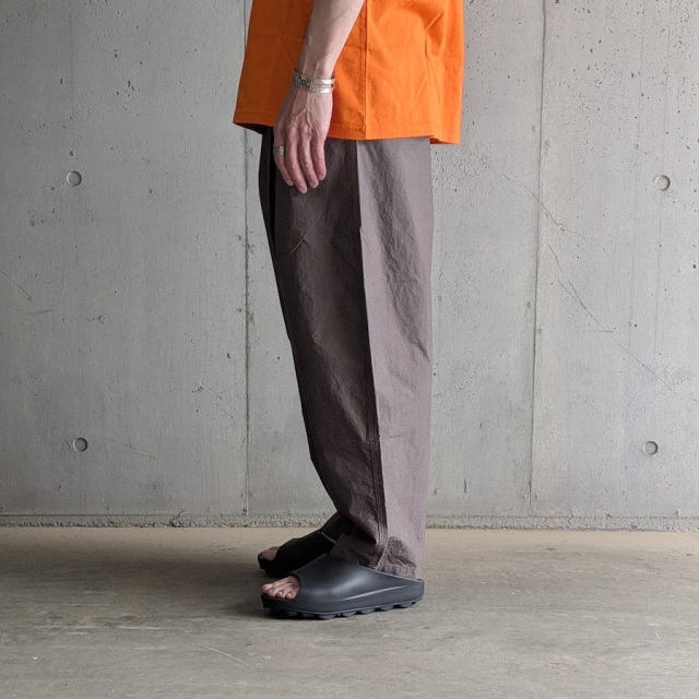 still by hand 通販,still by hand 東京取り扱い店舗,スティルバイハンド,PT09262,Typewriter Cotton Wide Pants