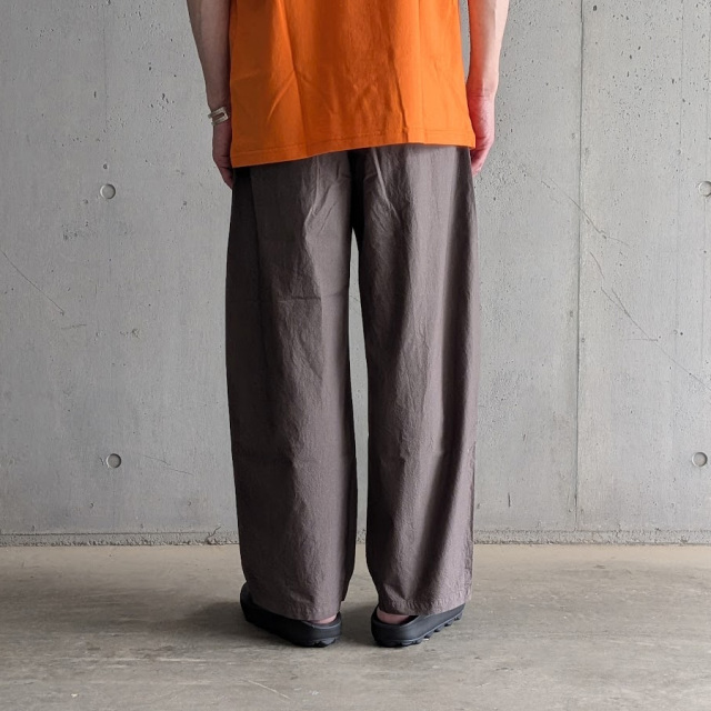still by hand 通販,still by hand 東京取り扱い店舗,スティルバイハンド,PT09262,Typewriter Cotton Wide Pants