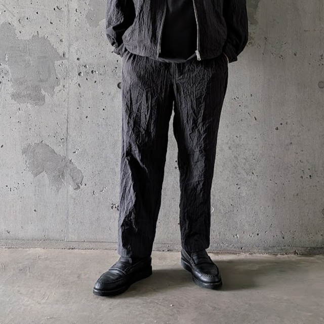 still by hand 通販,still by hand 東京取り扱い店舗,スティルバイハンド,CREASY PLEATED PANTS,PT09263