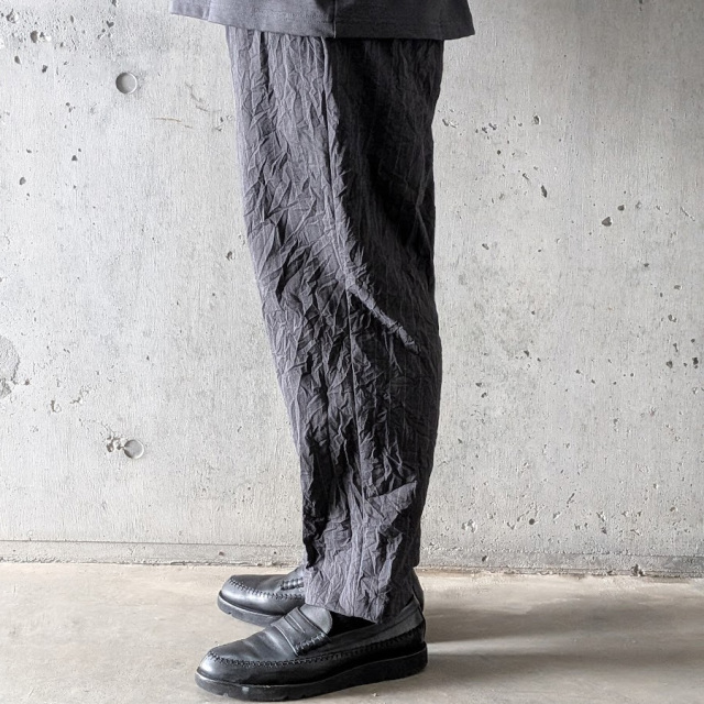 still by hand 通販,still by hand 東京取り扱い店舗,スティルバイハンド,CREASY PLEATED PANTS,PT09263