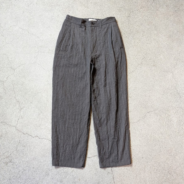still by hand 通販,still by hand 東京取り扱い店舗,スティルバイハンド,CREASY PLEATED PANTS,PT09263