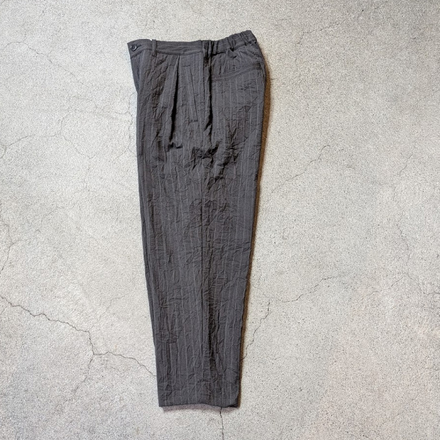 still by hand 通販,still by hand 東京取り扱い店舗,スティルバイハンド,CREASY PLEATED PANTS,PT09263